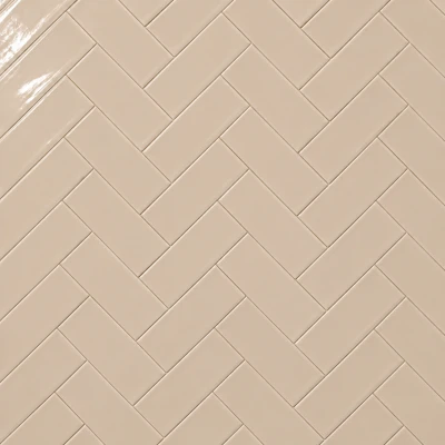 Handvorm Beige Glans 7,5x30